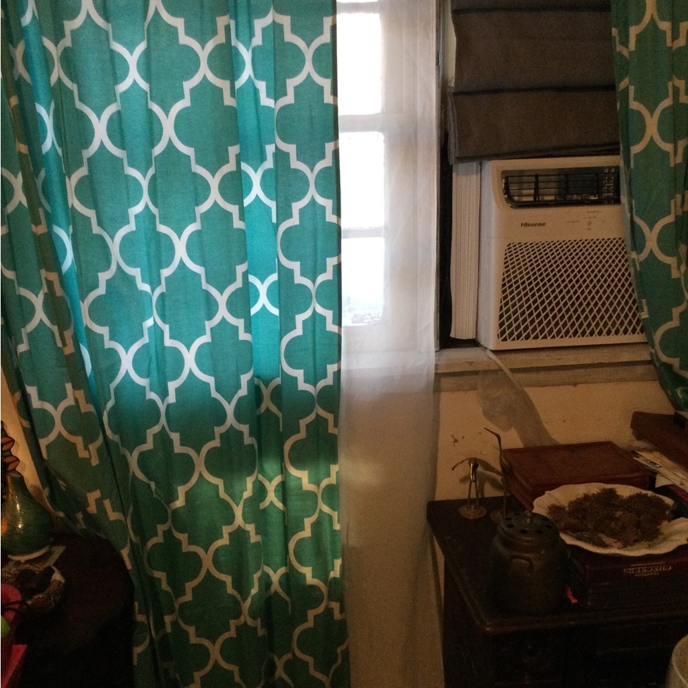 Trellis curtains